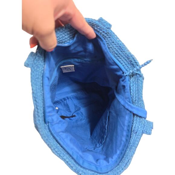 EA Etienne Aigner Nylon Beaded Starfish Design Purse - Picture 11 of 12